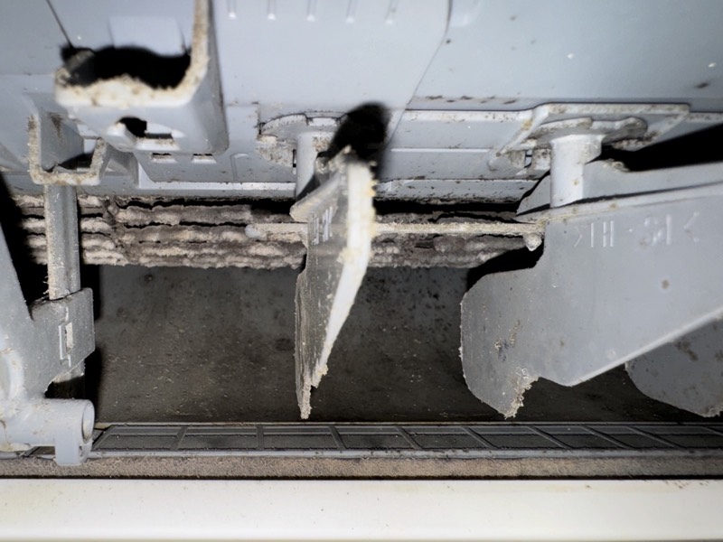 エアコン洗浄 ビフォー